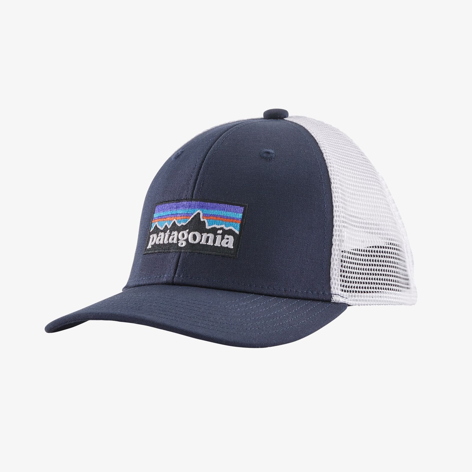 Kid's Patagonia | Kid's Trucker Hat | P-6 Logo Navy Blue