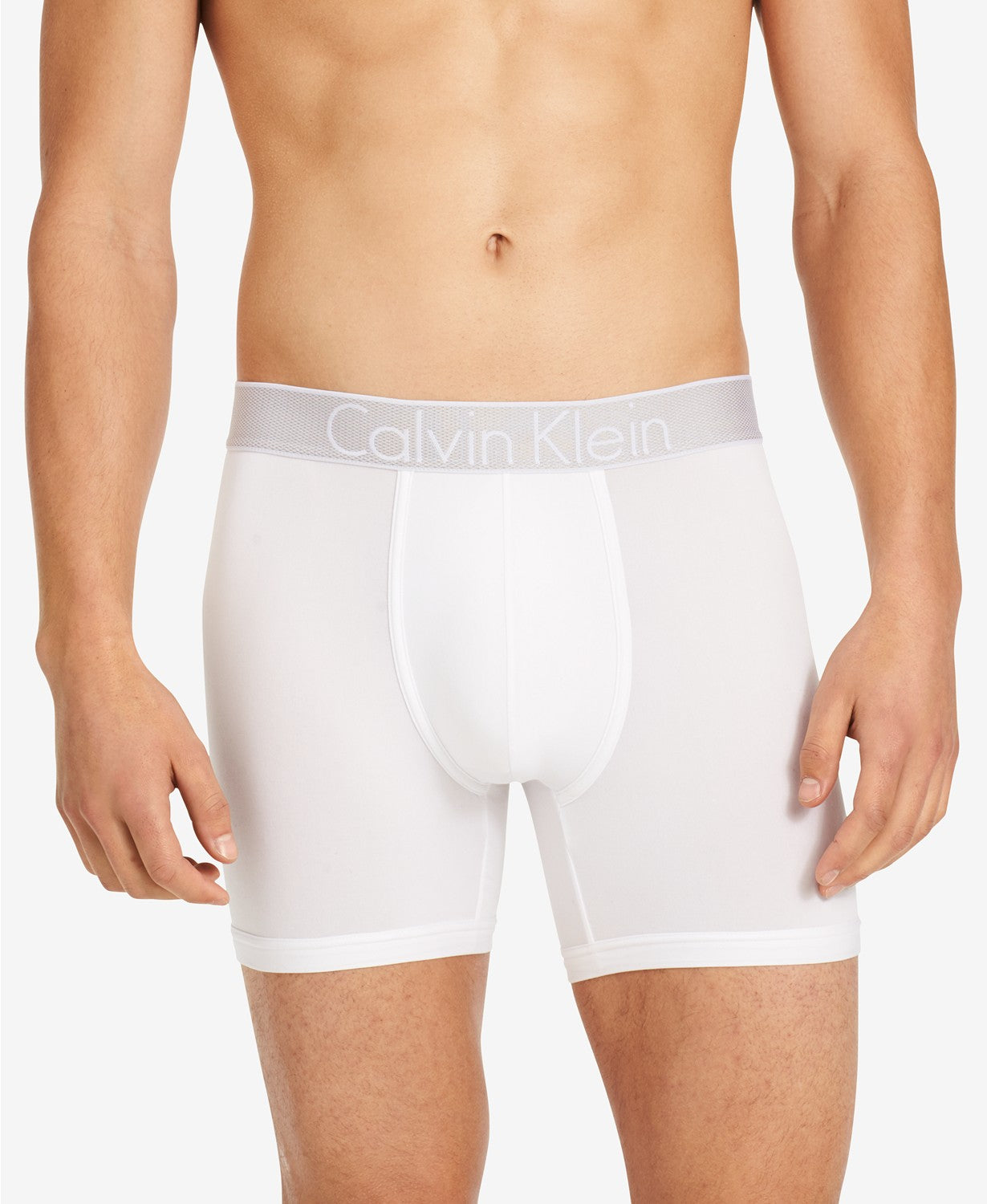 Men's Calvin Klein | Boxer Brief Cotton Stretch 3-Pack | White .  
