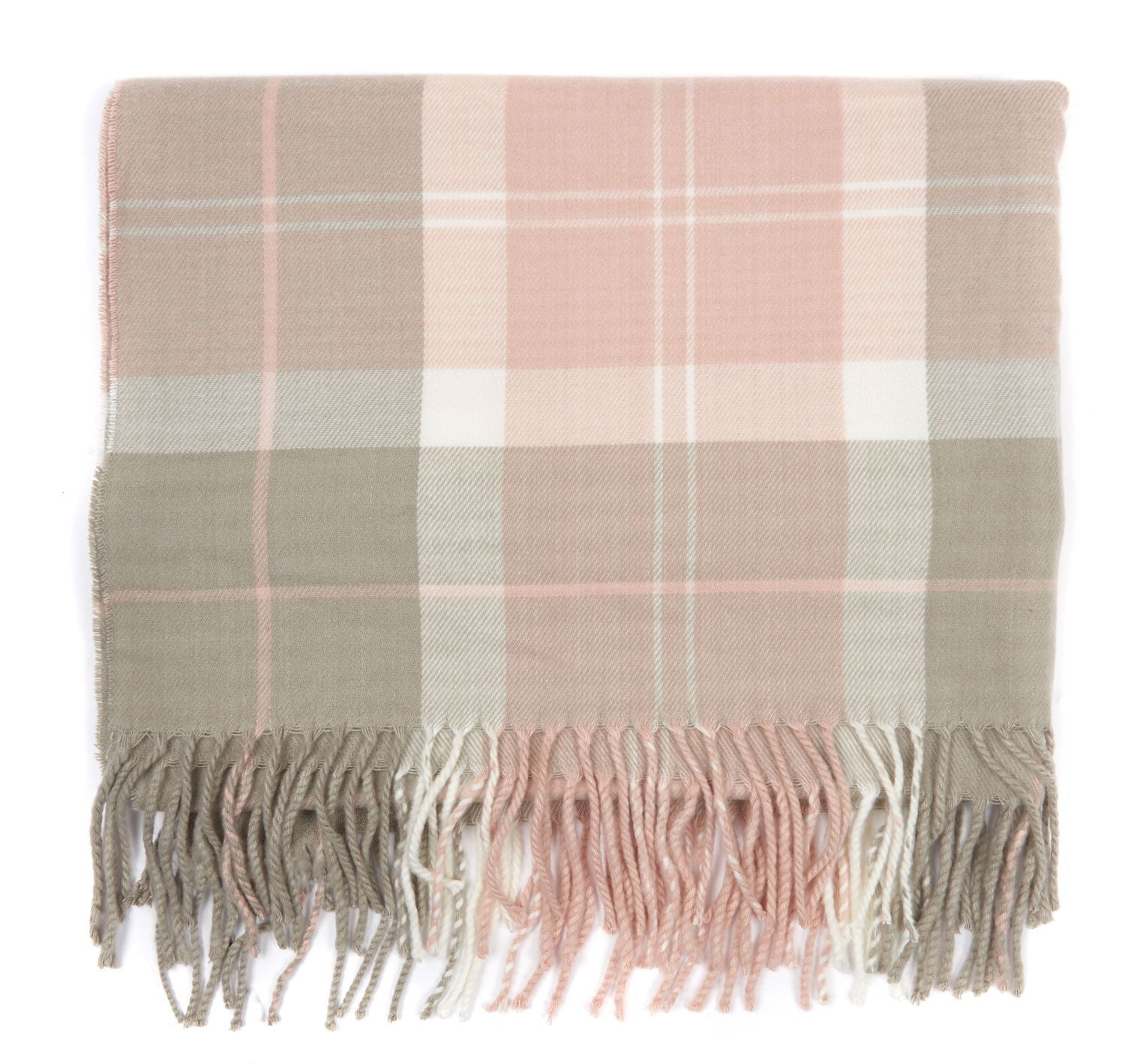 barbour scarf pink