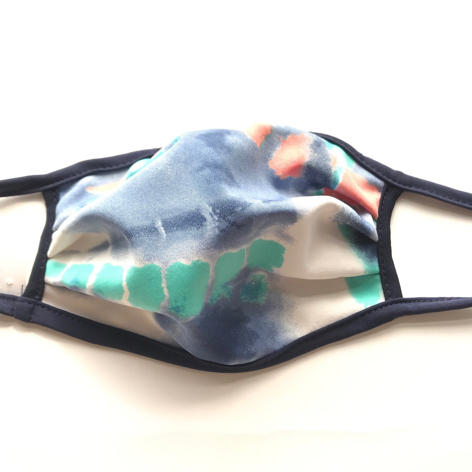Women's Ariella USA | Adult Face Mask | Blue, Green, and Coral
