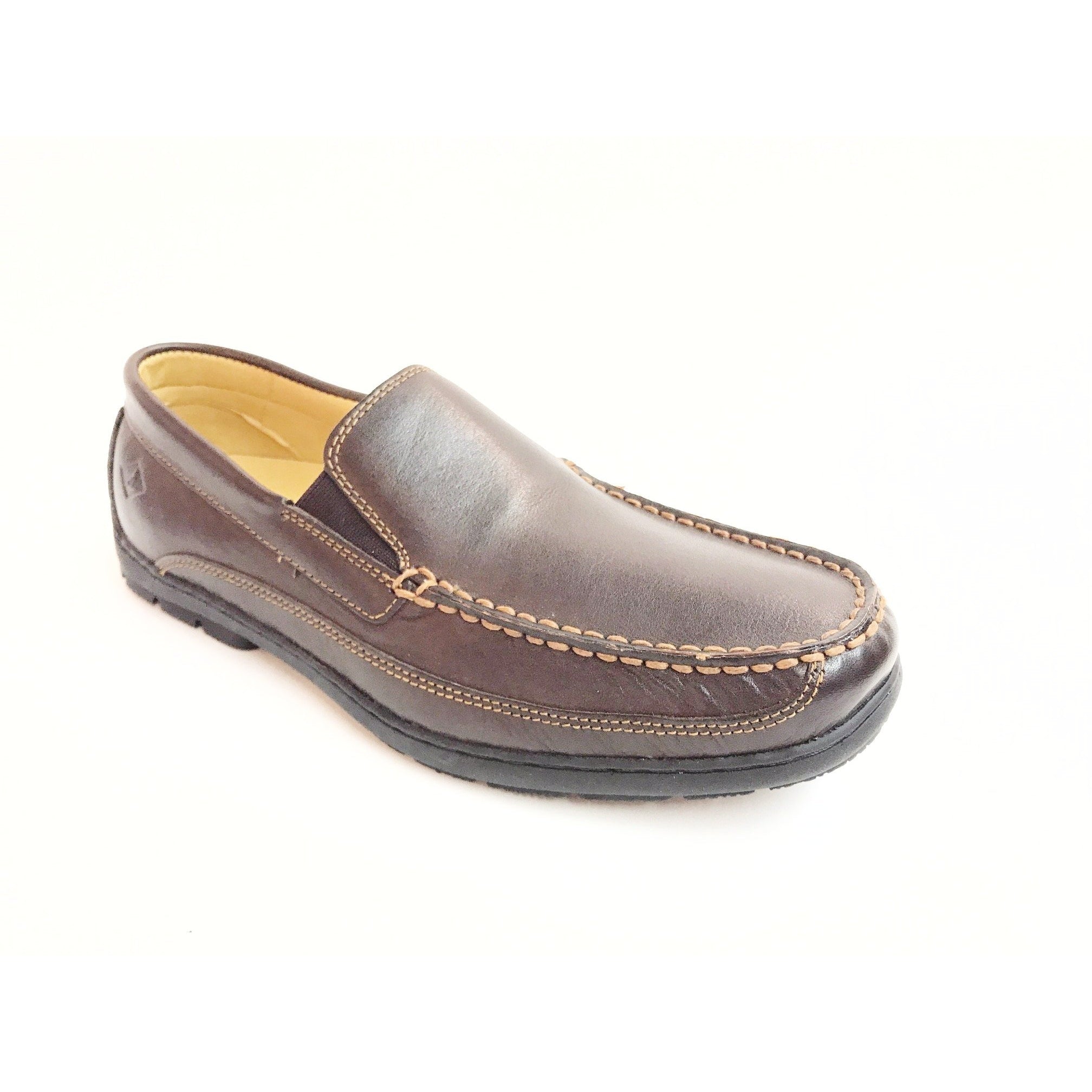 sperry gold loafer