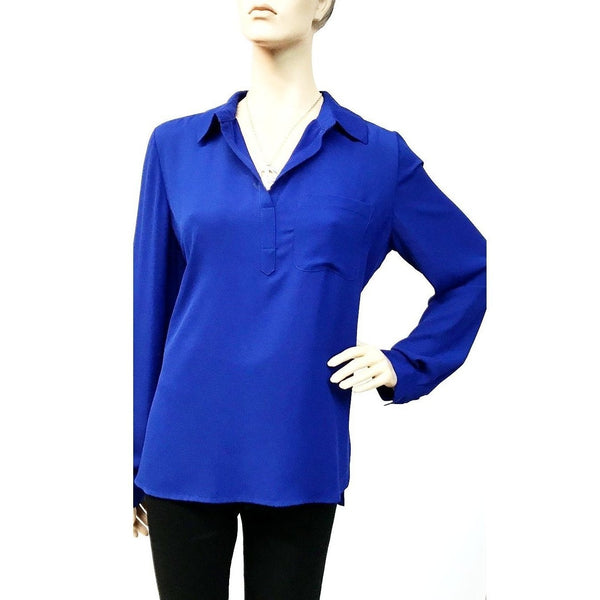 Women's Joseph Ribkoff | Cuffed Sleeve Blouse | Royal Sapphire Blue - F ...