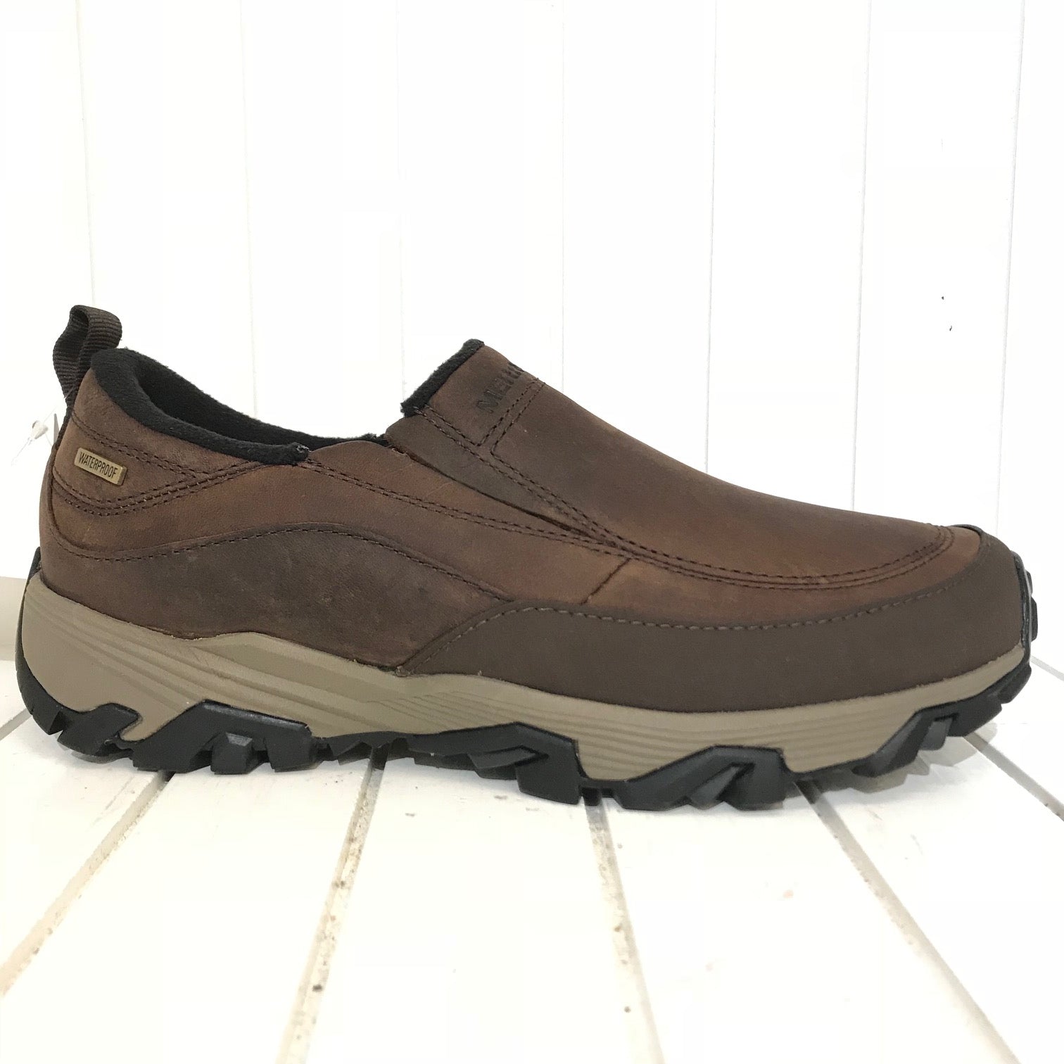 Women's Merrell | Coldpack Ice+ Moc WP | Cinnamon - F.L. CROOKS.COM