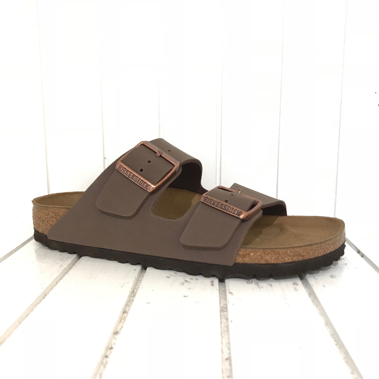 women's arizona mocha birkenstocks