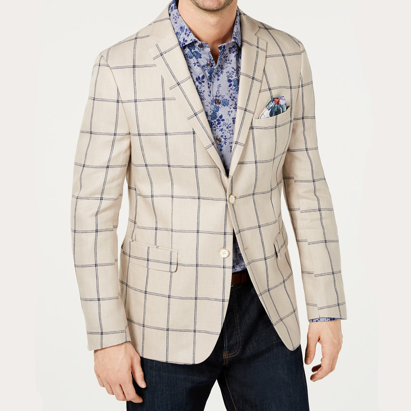 cream blazer mens