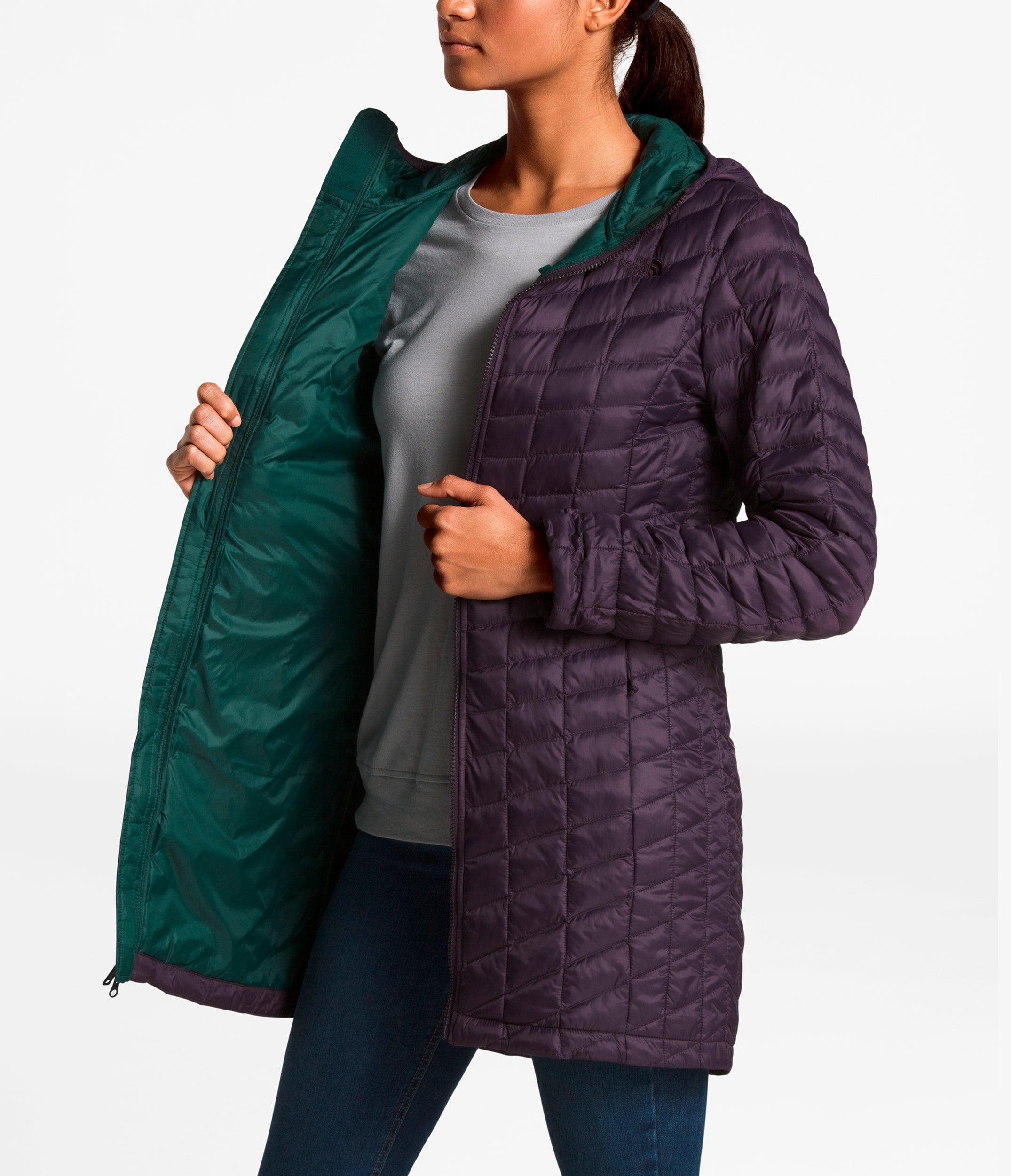 north face thermoball womens parka