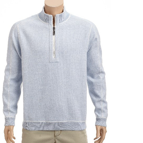 tommy bahama zip sweater