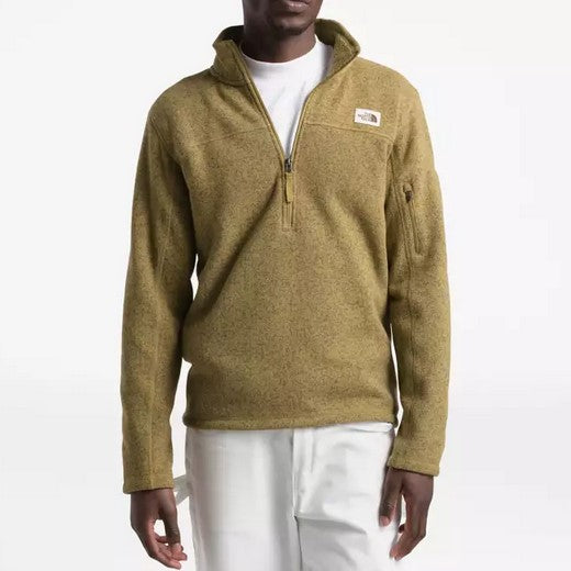 the north face men's quarter zip pullover