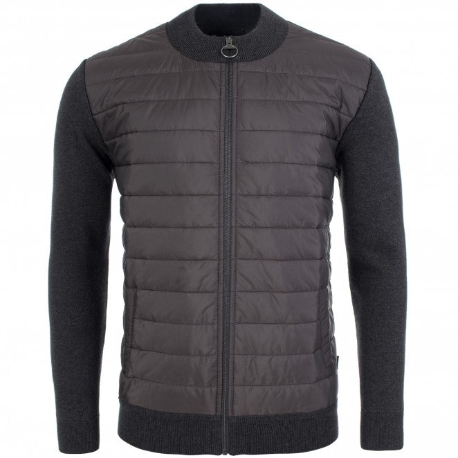 barbour baffle zip through