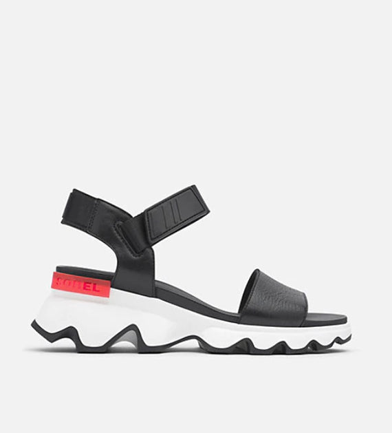 sorel black sandals
