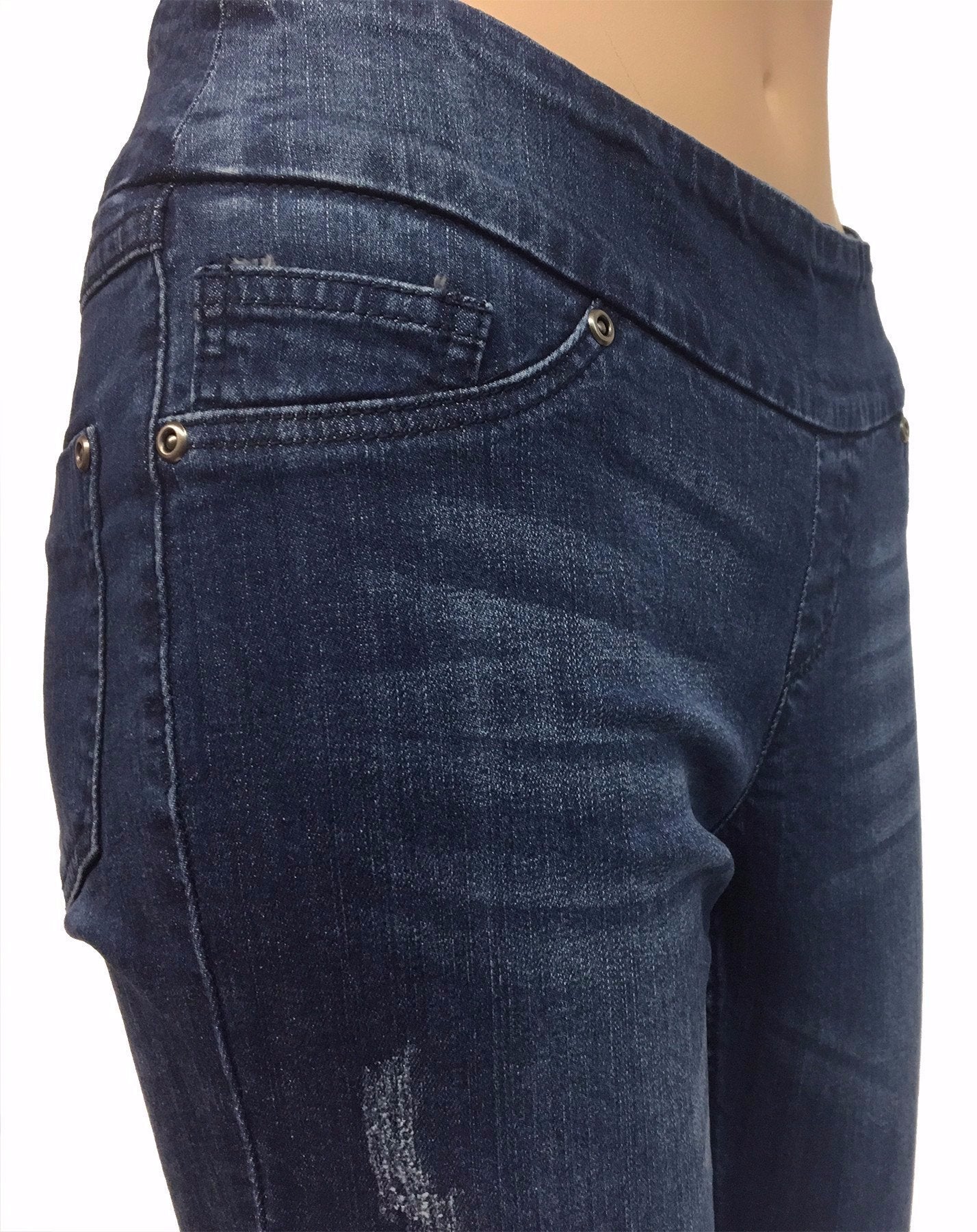 Women's Up! | Blue Jean Pull On Pants with 31