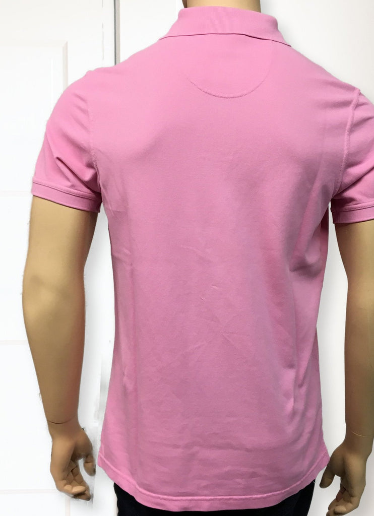 Men's Barbour | Washed Sports Polo | Pink - F.L. CROOKS.COM