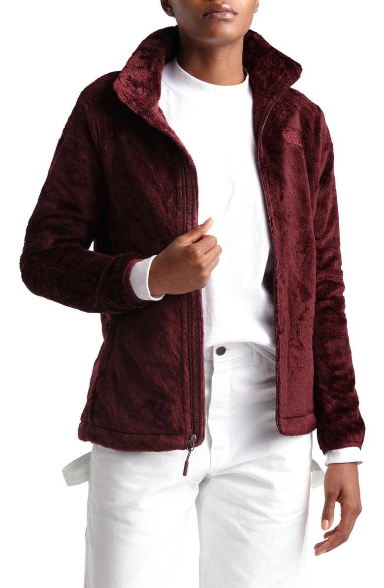 north face deep garnet red