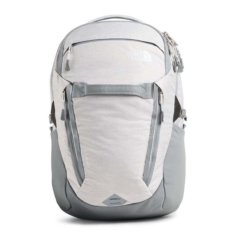 white north face bookbag