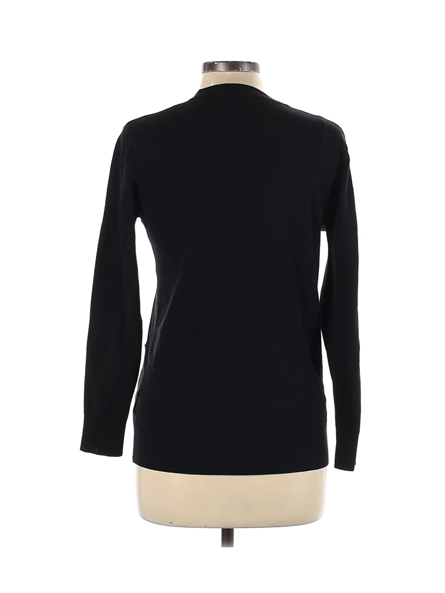 Women's 525 America | Relaxed Pocket All Cotton Cardigan | Black - F.L ...