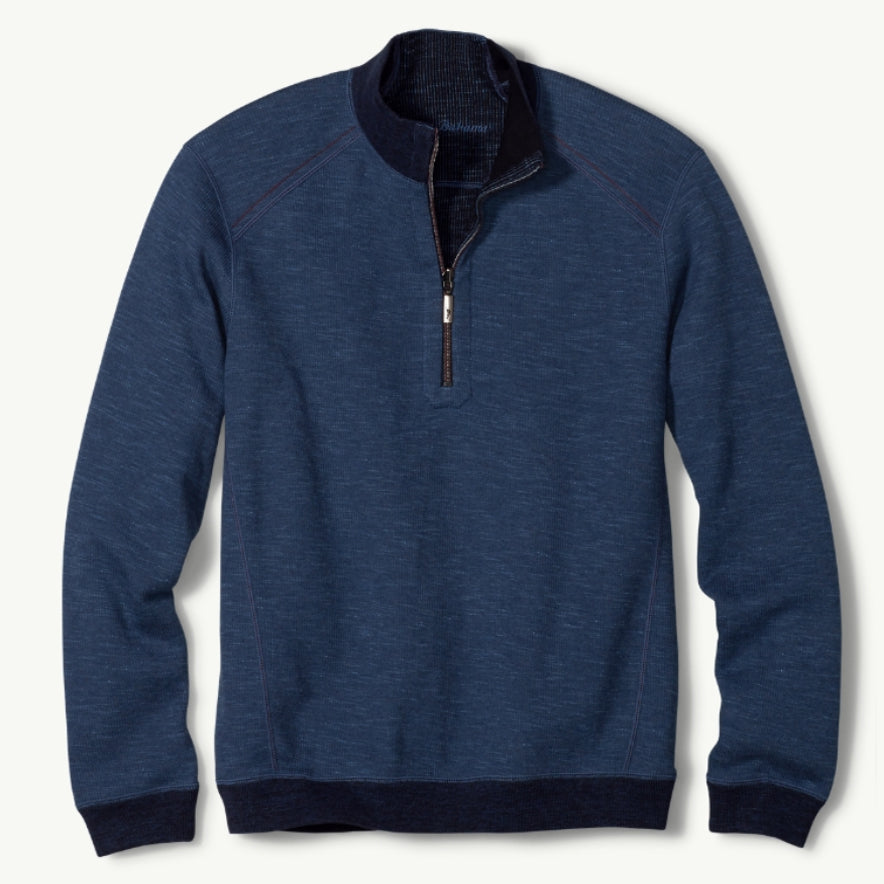 tommy bahama half zip sweatshirt