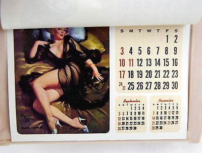 Vintage 1982 2021 Gil Elvgren Brown and Bigelow Pin Up Calendar