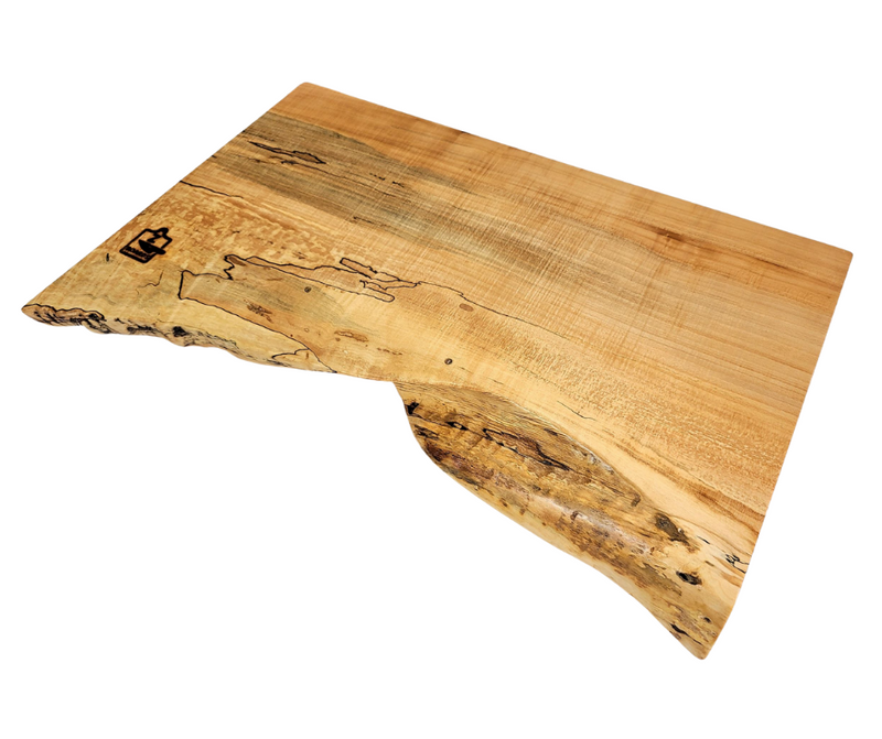 Natural Edge Maple Ripple Cutting Board – Kettler Woodworks