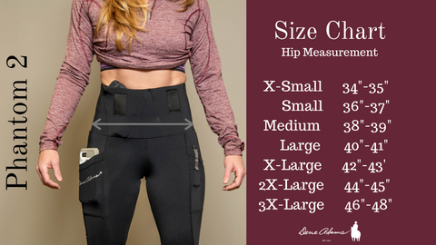 Womens Concealed Carry Original Leggings Crop Length  Concealment  leggings, Concealed carry, Concealed carry women