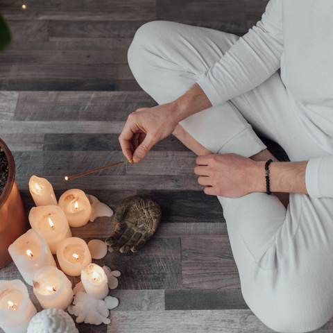 Meditation and incense