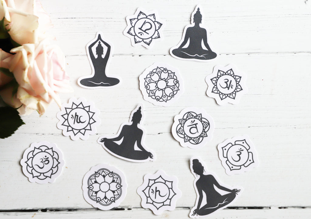 Do More Yoga sticker pack