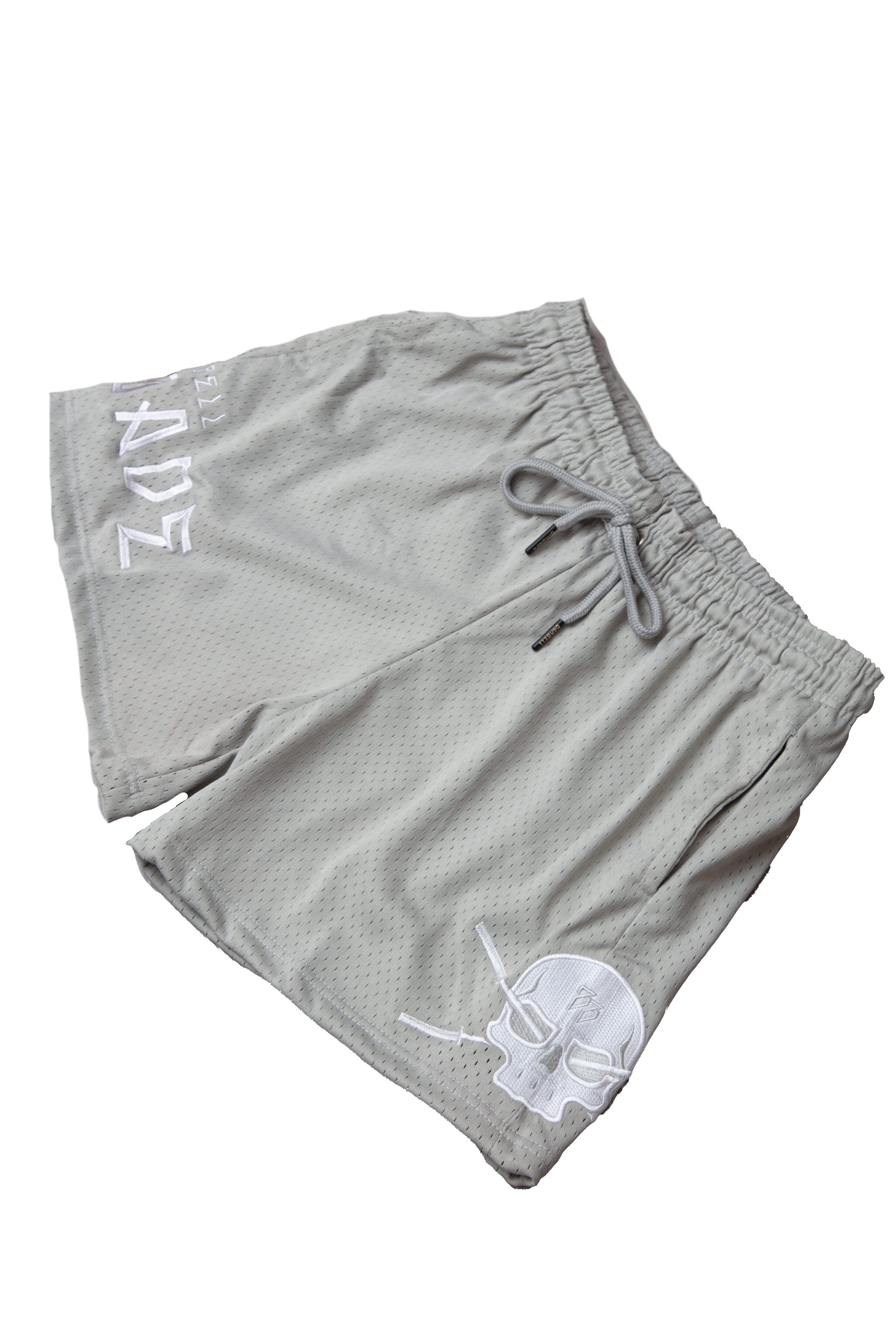 New Limits - Mesh Shorts (White) – Barbell Brigade