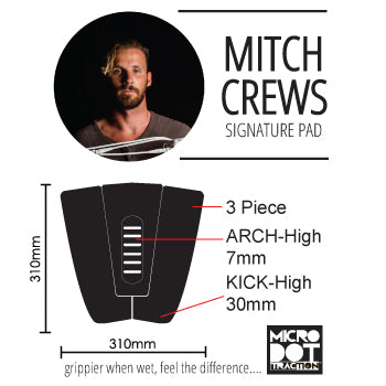 Pro-Lite Mitch Crews surf traction specs