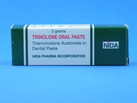 what is triamcinolone 0.1 paste used for