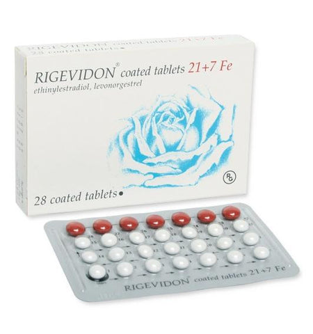 D Norgestrel Ethinylestradiol Rigevidon 21 7 Thai Pharmacy