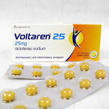 Diclofenac sodium 25 mg Voltaren buy online – Thailand 