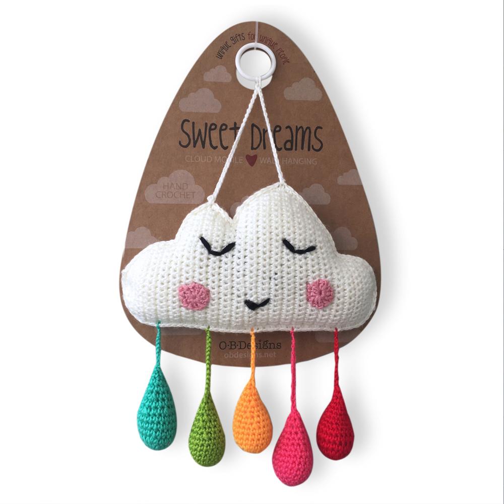 Rainbow Cloud Wall Hanging - Image