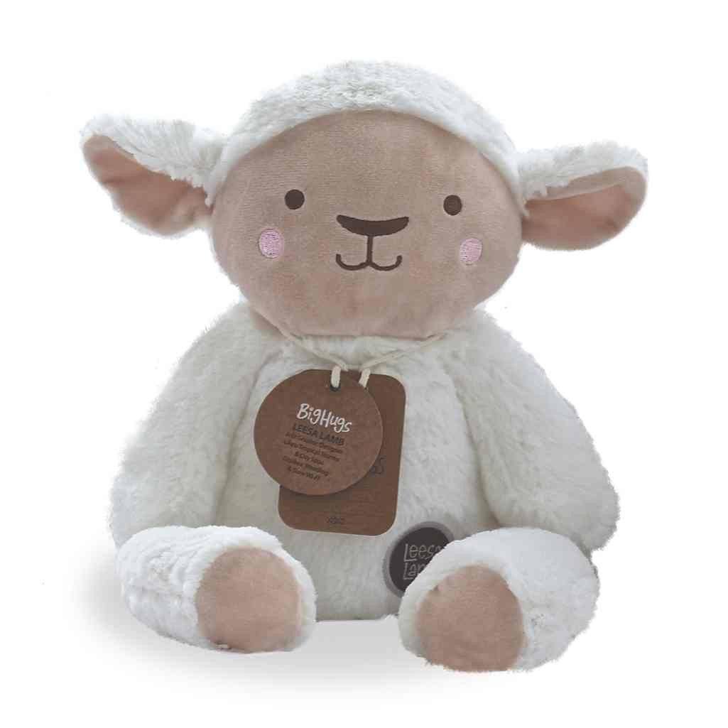 more on Stuffed Animals | Soft Plush Toys Australia | White Lamb - Lee Lamb Huggie