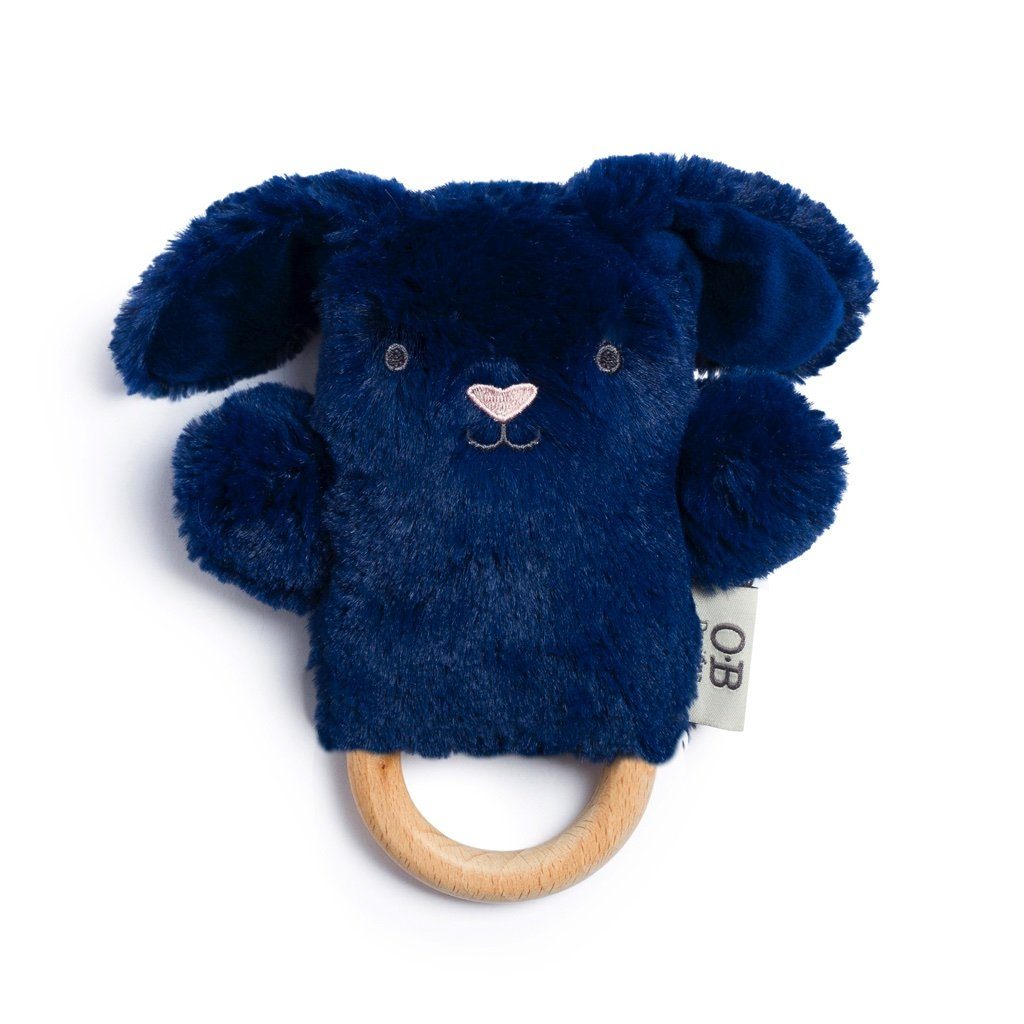 Wooden Teether | Baby Rattle & Teething Ring | Bobby Bunny - Image