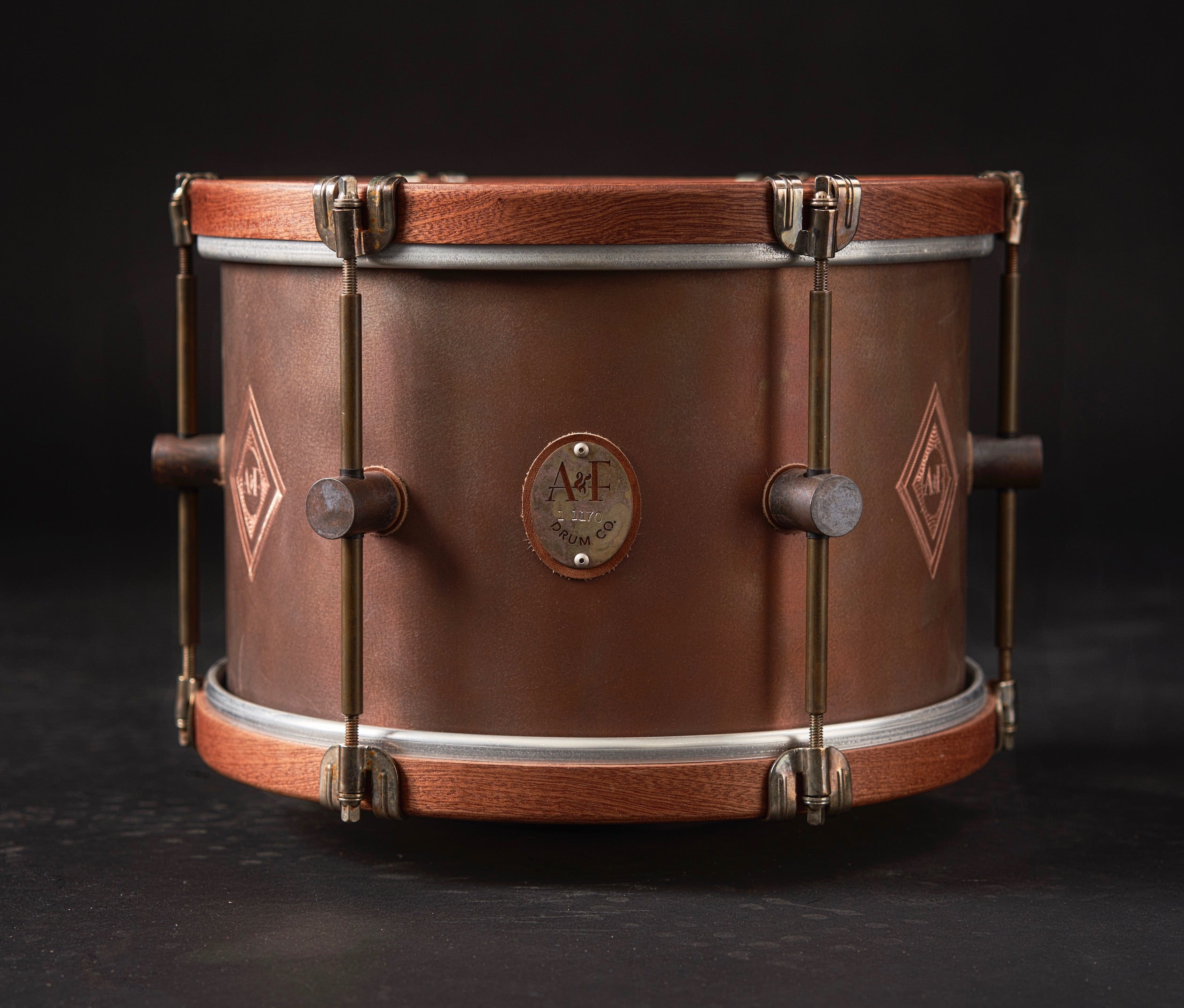 Copper Elite Rack Tom A&F Drum Co