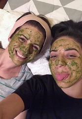 Matcha face mask - kitchen beauty at its best