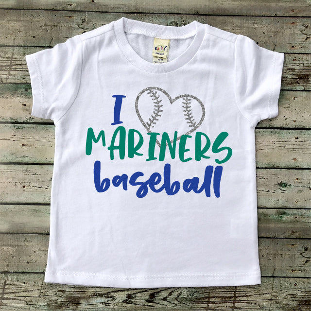 mariners baseball t shirt