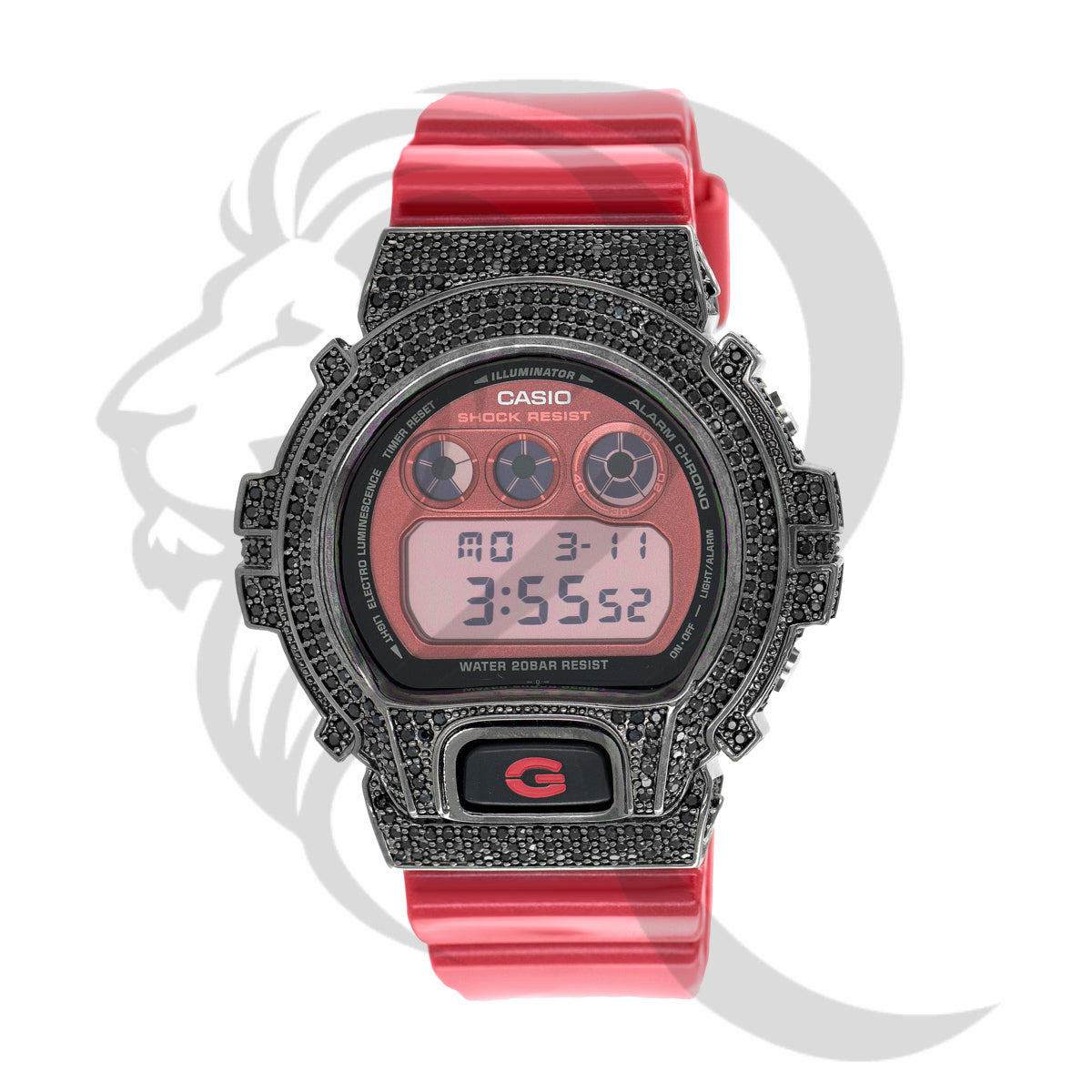 g shock dw 6900 st steel back