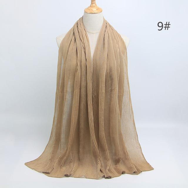 plain cotton scarf