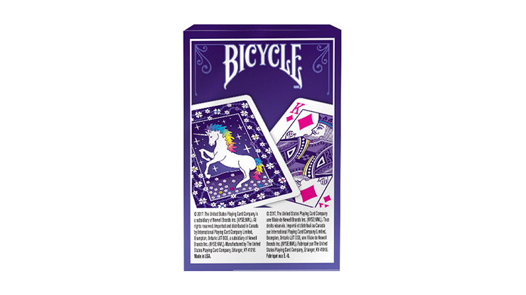 bicycle unicorn cards