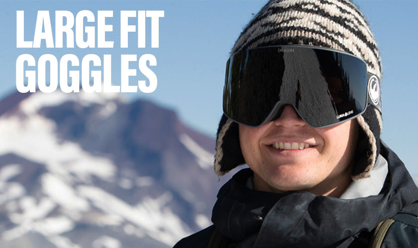 Large Fit Snow Goggles