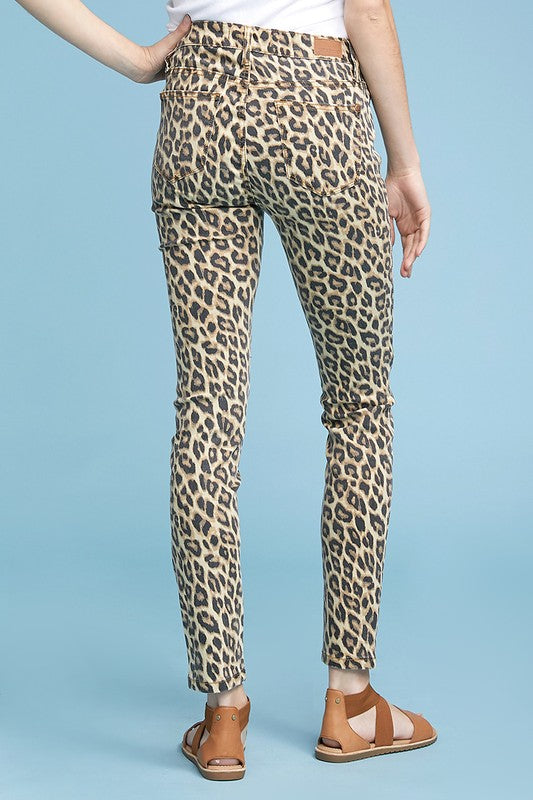 jeans leopard