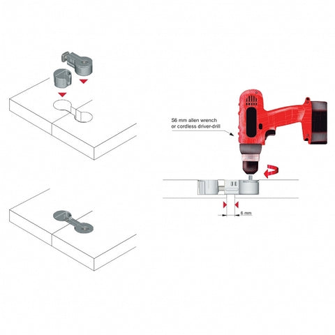 worktop countertop assembly instruction furnica