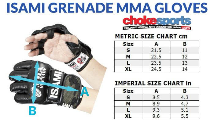 Fairtex Mma Gloves Size Chart