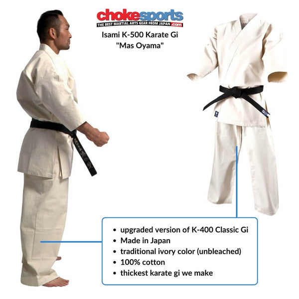 Isami Karate Gi K-500 Mas Oyama 