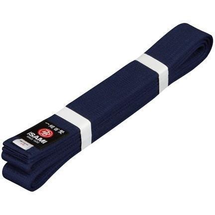 Isami Navy Blue Color Belt for BJJ Judo Karate