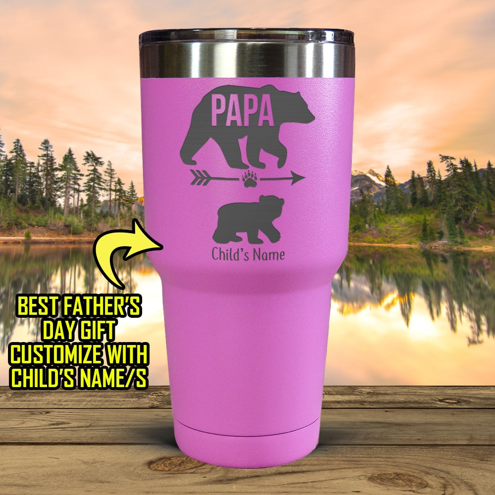 papa bear tumbler