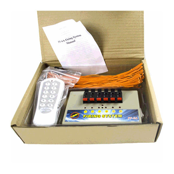 Remote Firing System 6 - Wild Willys Fireworks - Fire Tablet 6 Pack