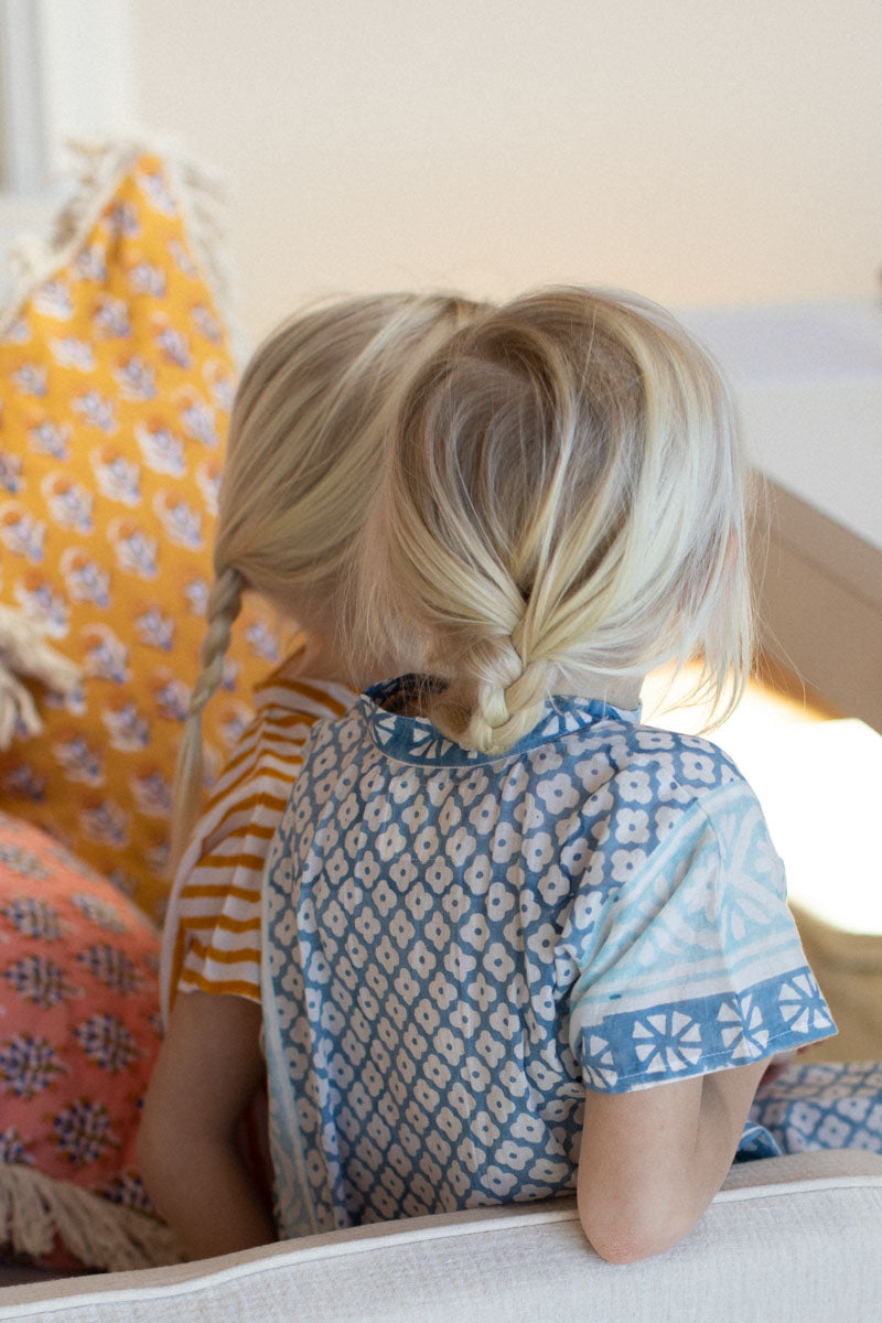 Little Fry Caftan - Daughters Blue Organic