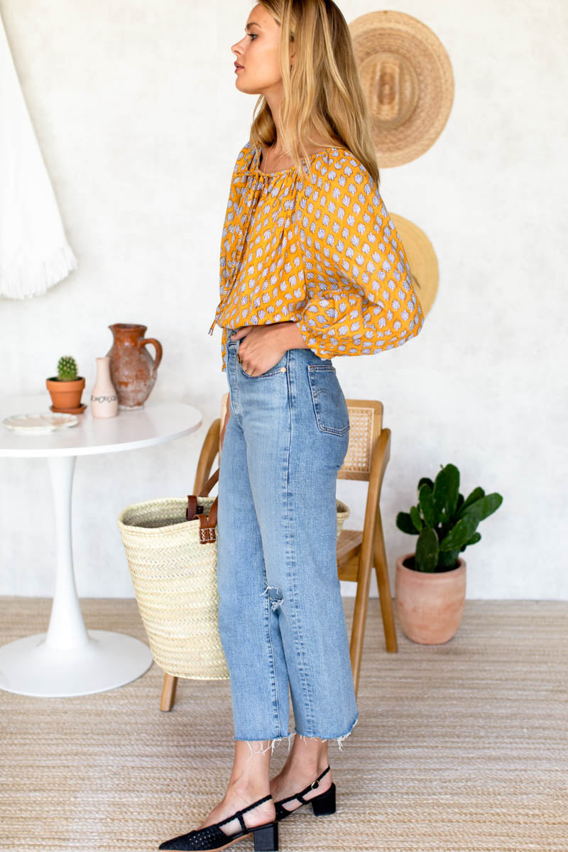 Lucy Blouse - Sisters Yellow Organic