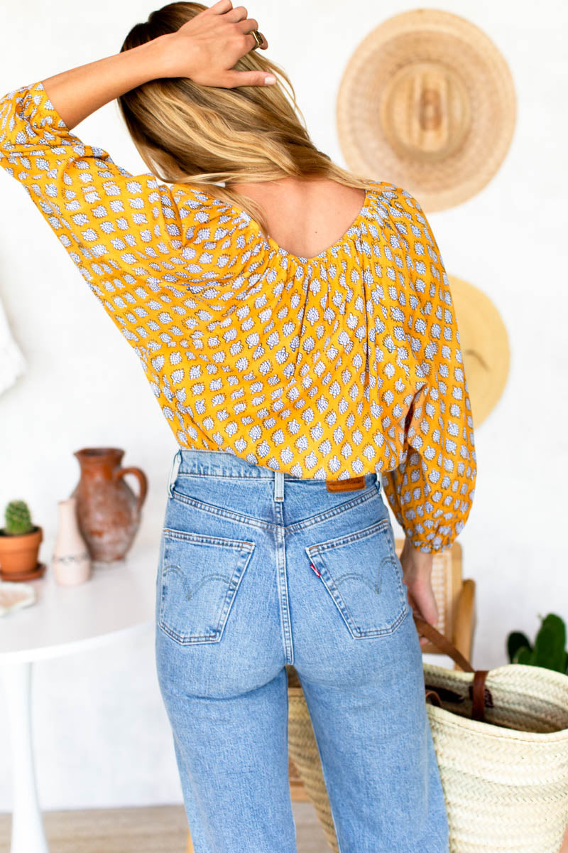 Lucy Blouse - Sisters Yellow Organic